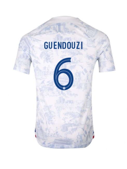 Frankreich Matteo Guendouzi #6 Auswärtstrikot WM 2022 Kurzarm